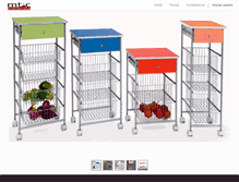 Tablet Screenshot of metalcasa.com